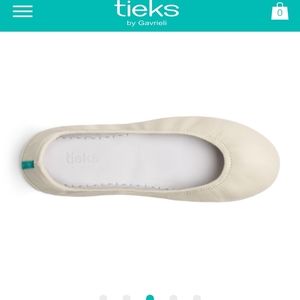 Tieks worn once size 6